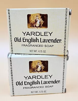 Vintage Yardley Old English Lavender 1979 Fragranced Soap Lot 2 • $17.50