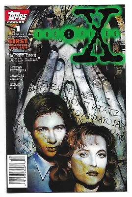 X-files Comic #1 Newsstand Edition High Grade Nm + #2 3 4 5 0 Mulder Scully • $49.95