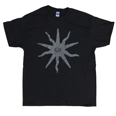 Coil Black Sun Logo T-shirt - John Balance Scatology Chaos • $22