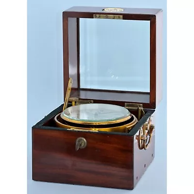 Dent Marine Chronometer With Airy’s Bar Compensation • £11000