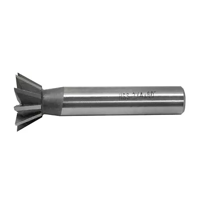  3/4  X 60 Degree Premium Hss Dovetail Cutter  • $19.77