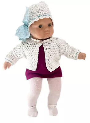 Vintage VTG Bitty Baby Our New Baby Doll Pleasant Company Blonde Eyelashes • $65