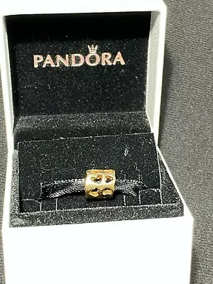 $399 • Buy RARE Pandora 14ct Gold SOULMATE Heart Charm 750299