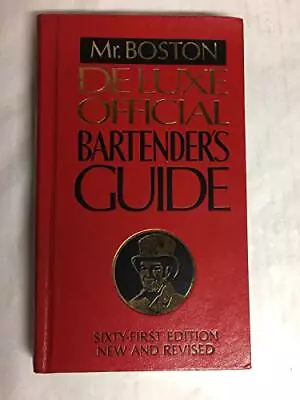 Old Mr. Boston Deluxe Official Bartender's Guide • $17