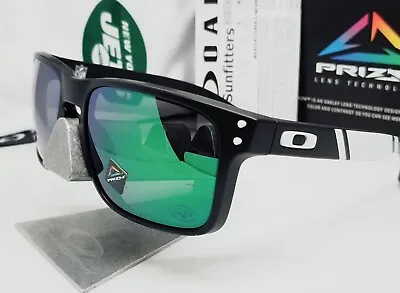 Oakley HOLBROOK Matte Black PRIZM Jade  JETS  OO9102-S6 NFL Sunglasses NEW! • $104.99