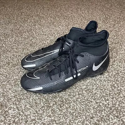 Nike Phantom GT2 Club DF MG DC0819-007 Mens 7 Black Lace-Up Soccer Cleats • $39.99