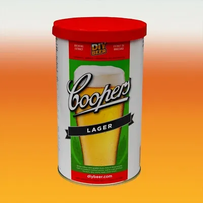 Coopers Australian Lager - 40 Pint Homebrew Beer Kit • £17.99