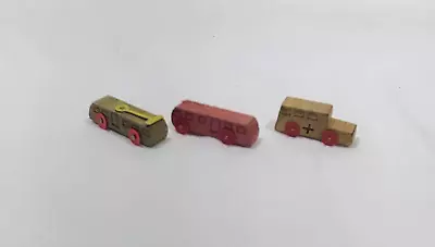 Vintage Micro Handmade Wood Cars • $21.60