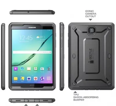 SUPCASE Samsung Galaxy Tab S2 9.7in Heavy Duty W/Built In Screen Protector - NEW • $9.97