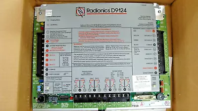 Radionics D9124 Alarm Panel Communicator Control Board • $249