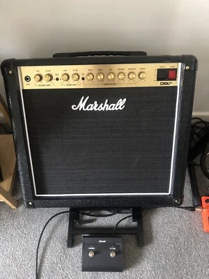 £359 • Buy Marshall Tube Amp DSL20CR Combo 20W & 10W Valve Guitar Amp