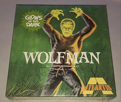 Atlantis Wolfman 1:8 Scale Monster Figure Model Kit With Glow Head And Hands 450 • $25.95