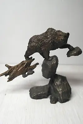 Stunning  Mark Hopkins Bronze Bear Sculpture Limited Edition Signed Numbered 439 • $559.95