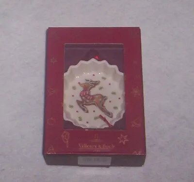 Villeroy & Boch Winter Bakery Decoration  Reindeer Ornament # 6679 NIB • $19.99