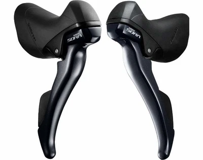 Shimano Sora ST-R3000 3x9 Speed STI Shift/Brake Lever Set Grey • $299.99
