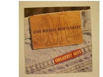 John Michael Montgomery Poster 2 Sided Greatest Hits Montgomery Gentry • $9.99