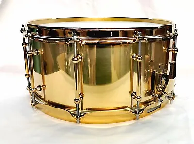 Quality FOREACH 1.5mm Shell Thickness 14 X6.5  Brass Snare Drum • $359.99