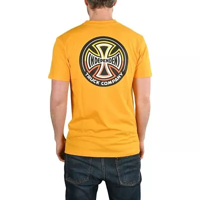 Independent Split Cross S/S T-Shirt - Gold • $21.99