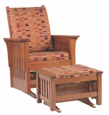 Mission Arts And Crafts | Stickley Style | Prairie Spindle | Mission Glider • $1475