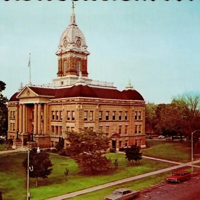 John Penrod Hiawatha Card Co Ingham County Court House Mason Michigan VTG • $12.48