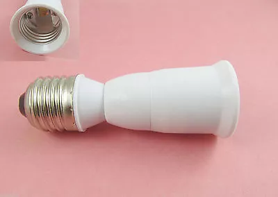 E27 To E27 Extension Socket Base CLF LED Light Bulb Lamp Adapter Converter New • $1.60