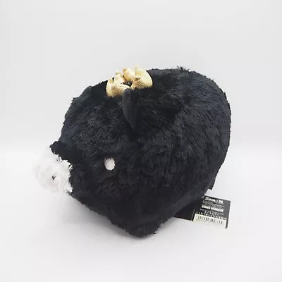 Monokuro Boo Black Pig C2408 Prince Crown San-x Plush 7  TAG Toy Doll Japan • $16.89