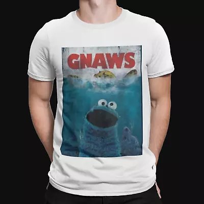 £6.99 • Buy Gnaws Cookie Jaws T-Shirt - Gonzo Cartoon Cool Retro Funny TV Film Animal Kermit