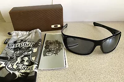 New Oakley Hijinx Stephen Murray BMX Signature Sunglasses Black 24-027 RARE! • $200