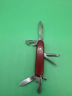 RED Victorinox Swiss Army Knife Victoria Officer Suisse • $29.99