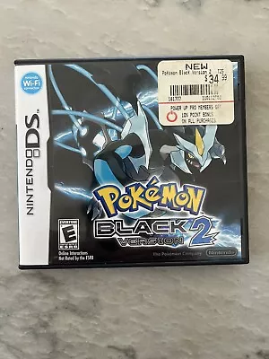 Pokemon Black Version 2 (Nintendo DS) Box Game Cartridge & Inserts!!! • $102.50