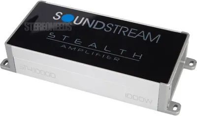 Soundstream St4.1000d Compact Car Motorcycle 4 Channel 1000 Watt Amplifier Amp • $114.98