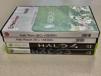 Xbox 360 Games Lot Of 4 Halo Games • $12.95