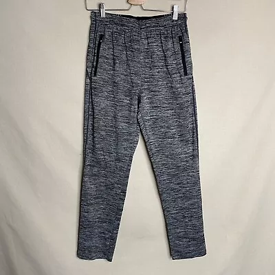 Gym Joggers Size L Large Grey Zipped Pockets W26  L28  Running Elastic Waist • £9.99