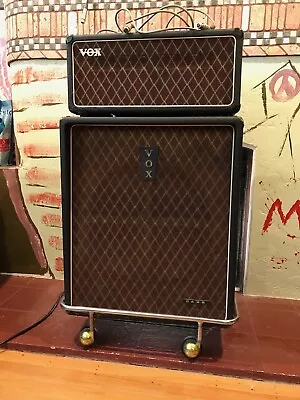 1964 Vox AC50/4 Mk II Early Big Box Original Trolly Foundation Cab And Cover • $4572