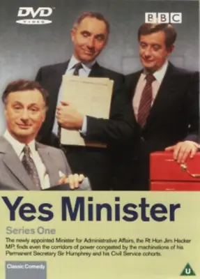 Yes Minister - Series One DVD Comedy (2001) Paul Eddington Quality Guaranteed • £1.95