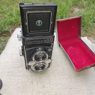 YashicaFlex 635 TLR 1950's Manual Camera 120mm And 35mm Film • $200