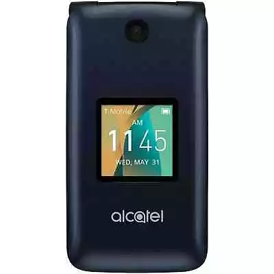 NEW Alcatel Go Flip - 4044N - 4GB - Blue (Unlocked) 4G LTE GSM Flip Cell Phone • $49.99