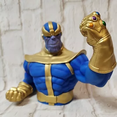 Marvel Thanos Figure Statue Bust Licensed Piggy Coin Bank  • $10.09