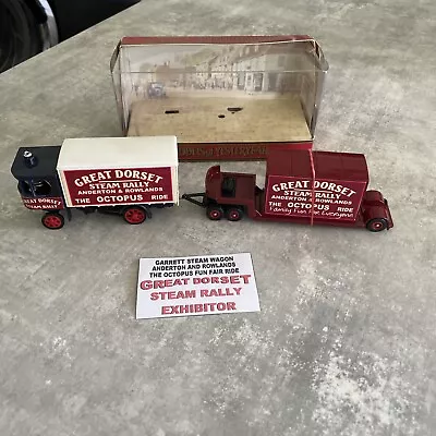 Code 3 Matchbox Models Of Yesteryear Y37 - 1929 Garrett Steam Wagon - Octopus • £15