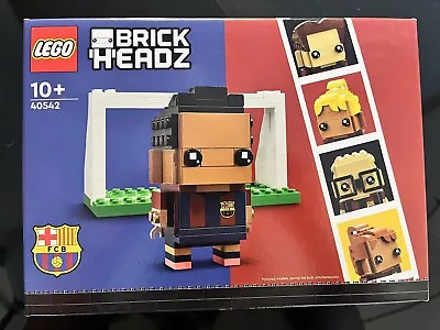 BNWB LEGO #40542 Brickheadz FC Barcelona Go Brick Me - Soccer • $57.95