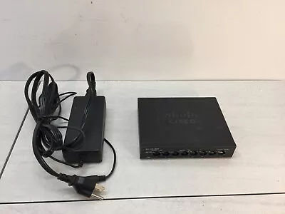 Cisco SG110D-08HP 8-Port Gigabit PoE Desktop Switch With Power Adapter • $37.29