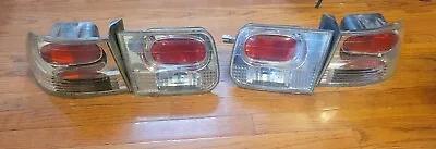 92-95 Honda Civic 2dr Coupe AFTERMARKER Tail Lights USED With Lights Plugs SI • $34.99