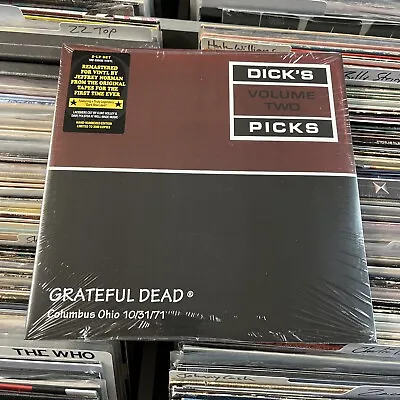 GRATEFUL DEAD Dick's Picks 02 Vinyl 2-LP Set Columbus Ohio '71 LIMITED 3500 NEW • $70