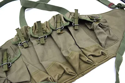 Original Military Surplus Chinese Type 85 SMG Chest Rig 7.62*25mm Ammo Pouch • $24.80