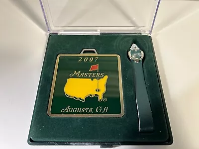 2007 Masters Golf Bag Tag- New Still In Box! • $29.44