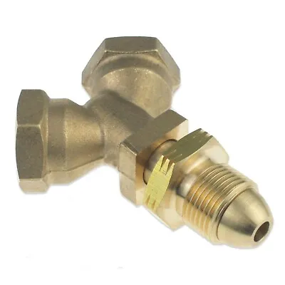Pol Tee Splitter Connector Y Piece For Lpg Lp Propane Cylinder Dual Connection • £18.95