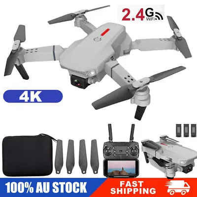 $39.89 • Buy RC Professional Drone Dual HD Camera Pro 4K Optical Flow WIFI FPV Quadcopter NEW
