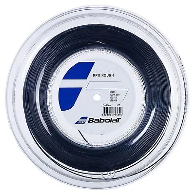 Babolat RPM Blast Rough Tennis String Reel (16G Black) • $175.92