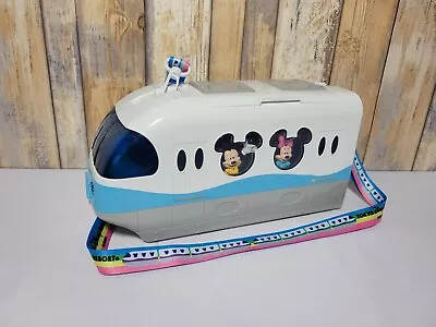 Tokyo Disney Monorail Popcorn Bucket Mickey Minnie Donald Daisy EUC Japan  • $55