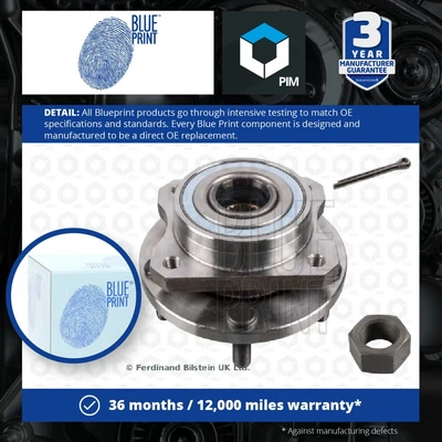 $149.63 • Buy Wheel Bearing Kit Fits CHRYSLER VOYAGER , Mk3 2.5D Front Left Or Right 95 To 08